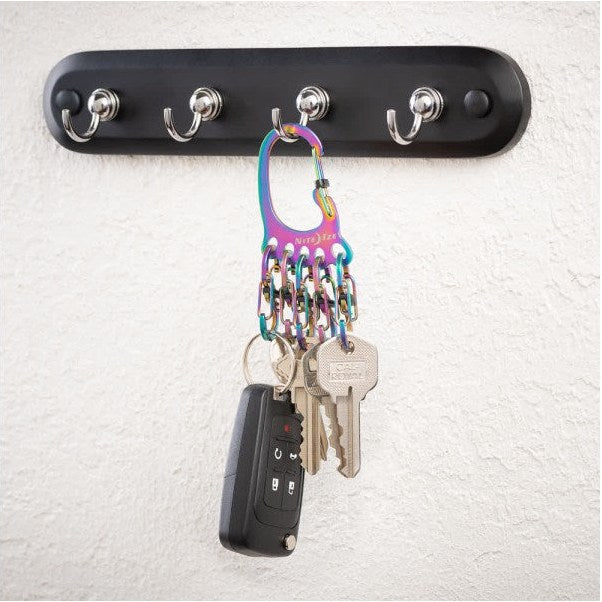 NITE IZE BIGFOOT LOCKER KEYRACK SS SPECTRUM KLKBF-07-R3 boatyardmalaysia