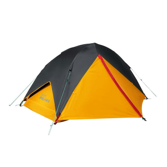 PEAK1™ 1-Person Backpacking Tent, Marigold/ Dark Stone Tents by Coleman | campsifu