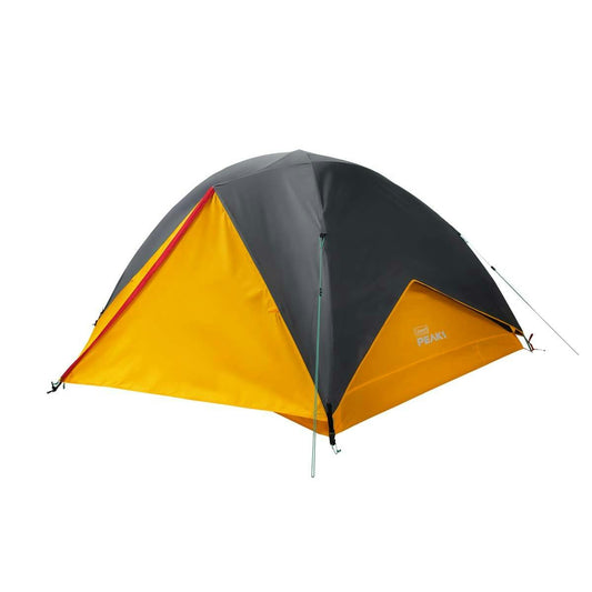 PEAK1™ 3-Person Backpacking Tent, Marigold/ Dark Stone Tents by Coleman | campsifu