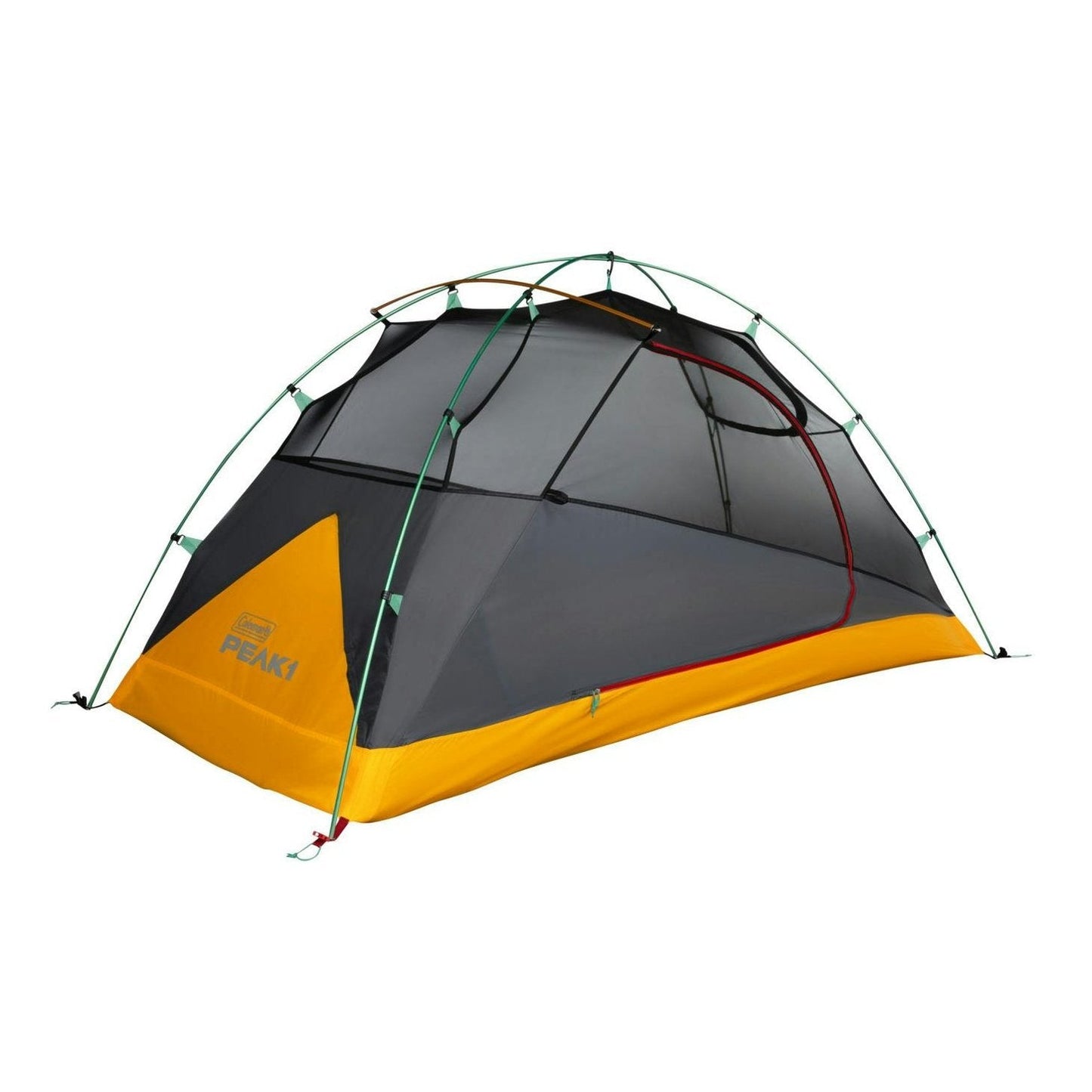 PEAK1™ 3-Person Backpacking Tent, Marigold/ Dark Stone Tents by Coleman | campsifu