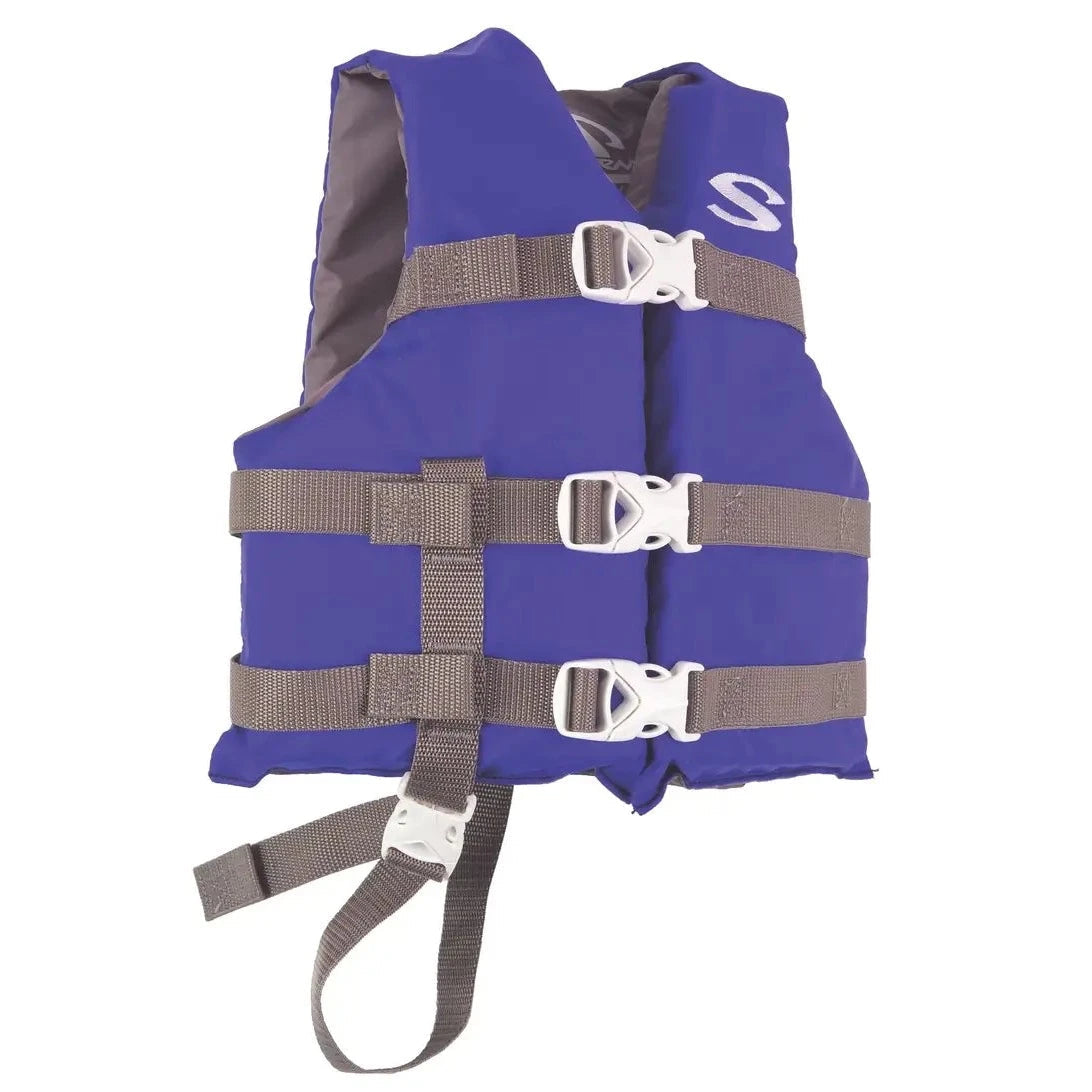 PFD 3004 Child Boat Vest, Blue Life Jackets by Stearns | campsifu