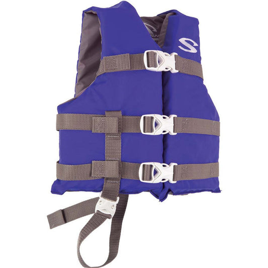 PFD 3004 Classic Series Child Life Jacket, Blue/Grey Life Jackets by Stearns | campsifu