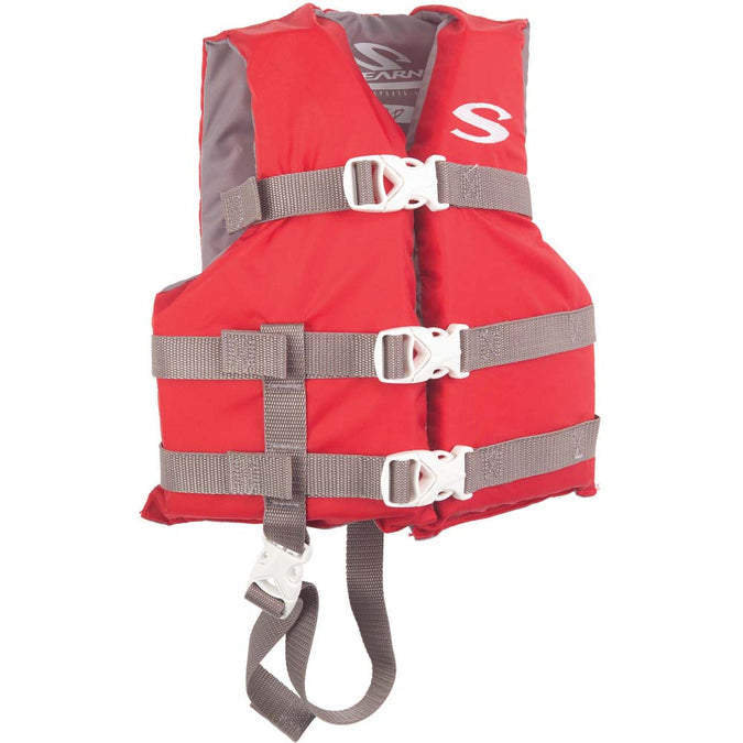 PFD 3004 Classic Series Child Vest Life Jacket, Red Life Jackets by Stearns | campsifu