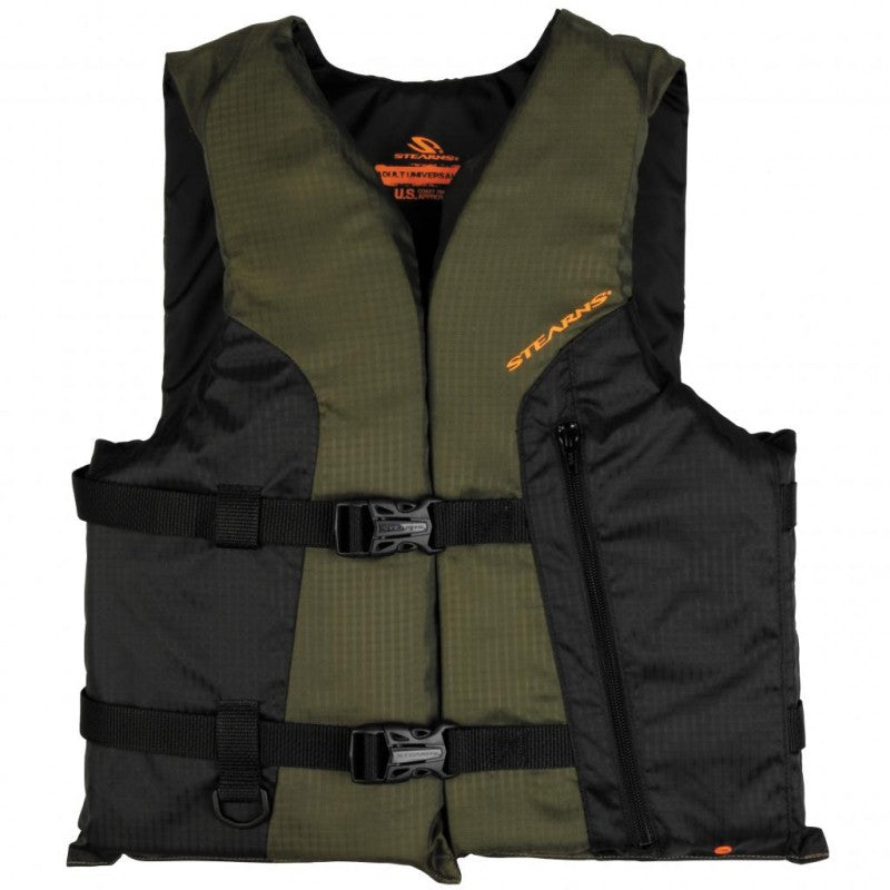 PFD 4100 Vest Universal, Green Life Jackets by Stearns | campsifu