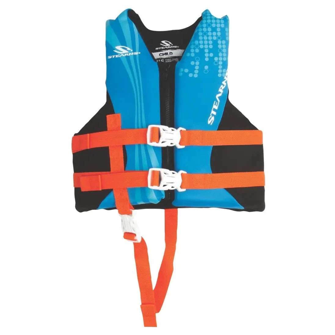 PFD 5417 Child Hydroprene™ Vest, Dark Blue Life Jackets by Stearns | campsifu