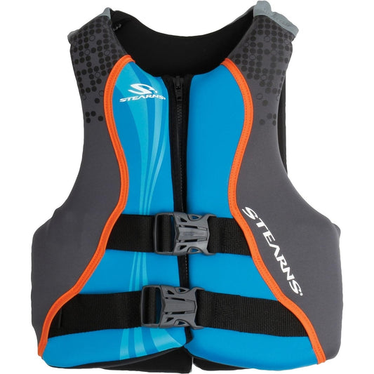 PFD 5419 Youth Hyrdroprene™ Life Vest, Dark Blue Life Jackets by Stearns | campsifu