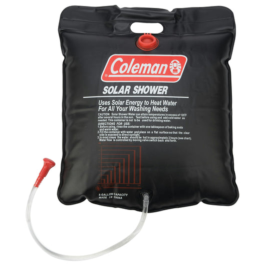 Portable Camping Solar Shower, 5 Gallons Portable Toilets & Showers by Coleman | campsifu