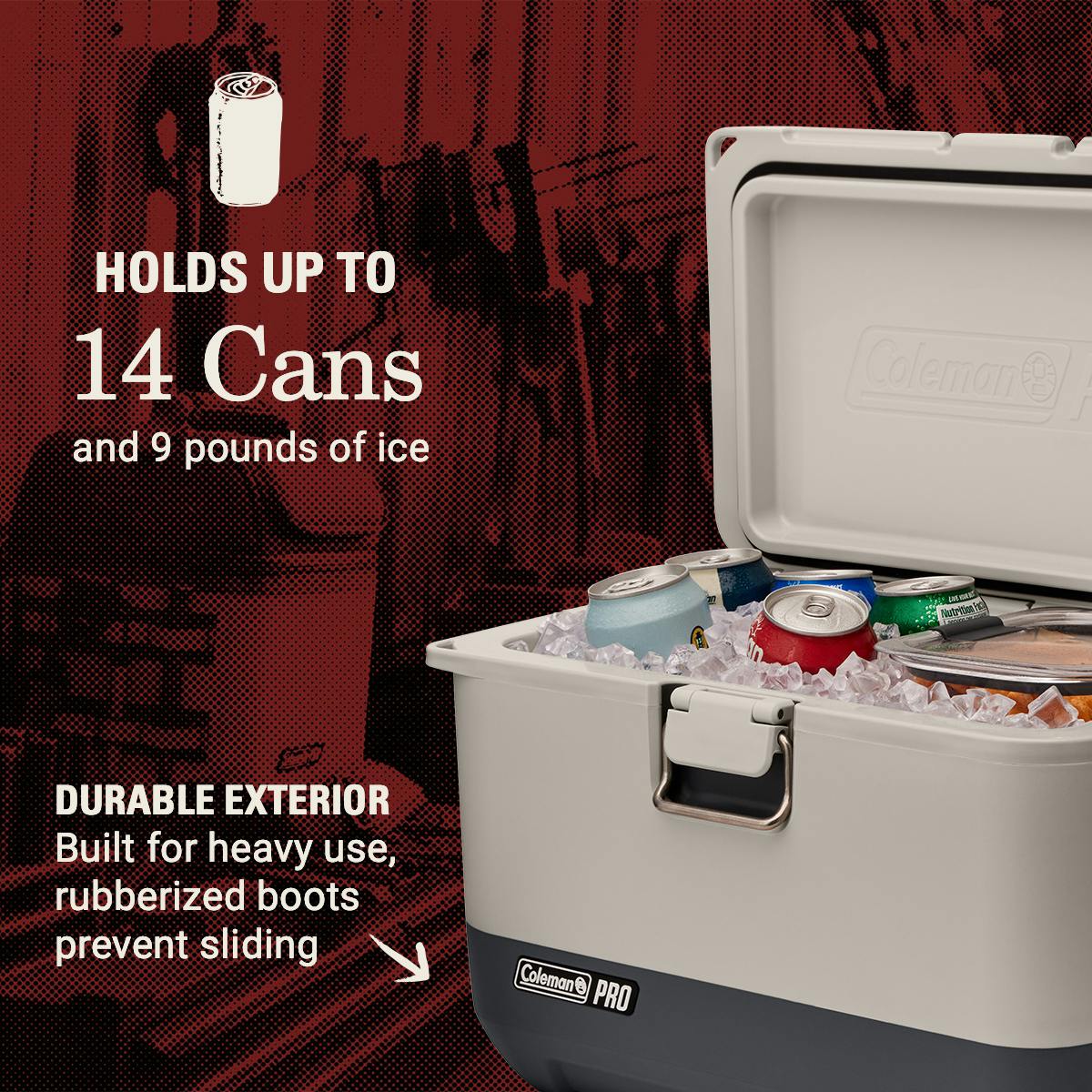 Pro™ 17-Quart Hard Cooler Hard Coolers by Coleman | campsifu