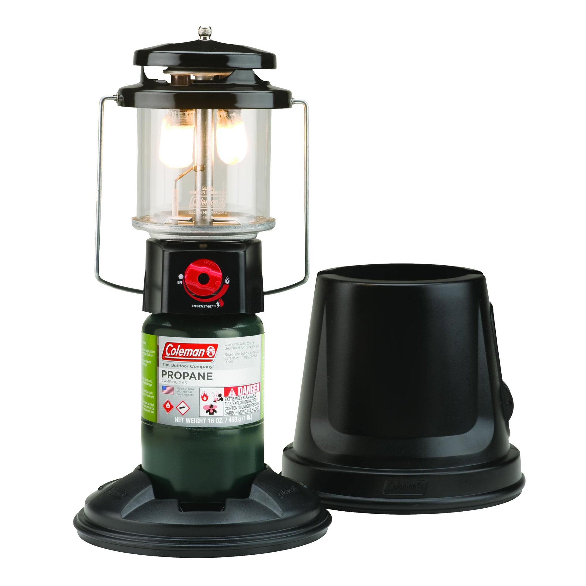 QuickPack™ Deluxe+ Propane Lantern, Green Lanterns by Coleman | campsifu