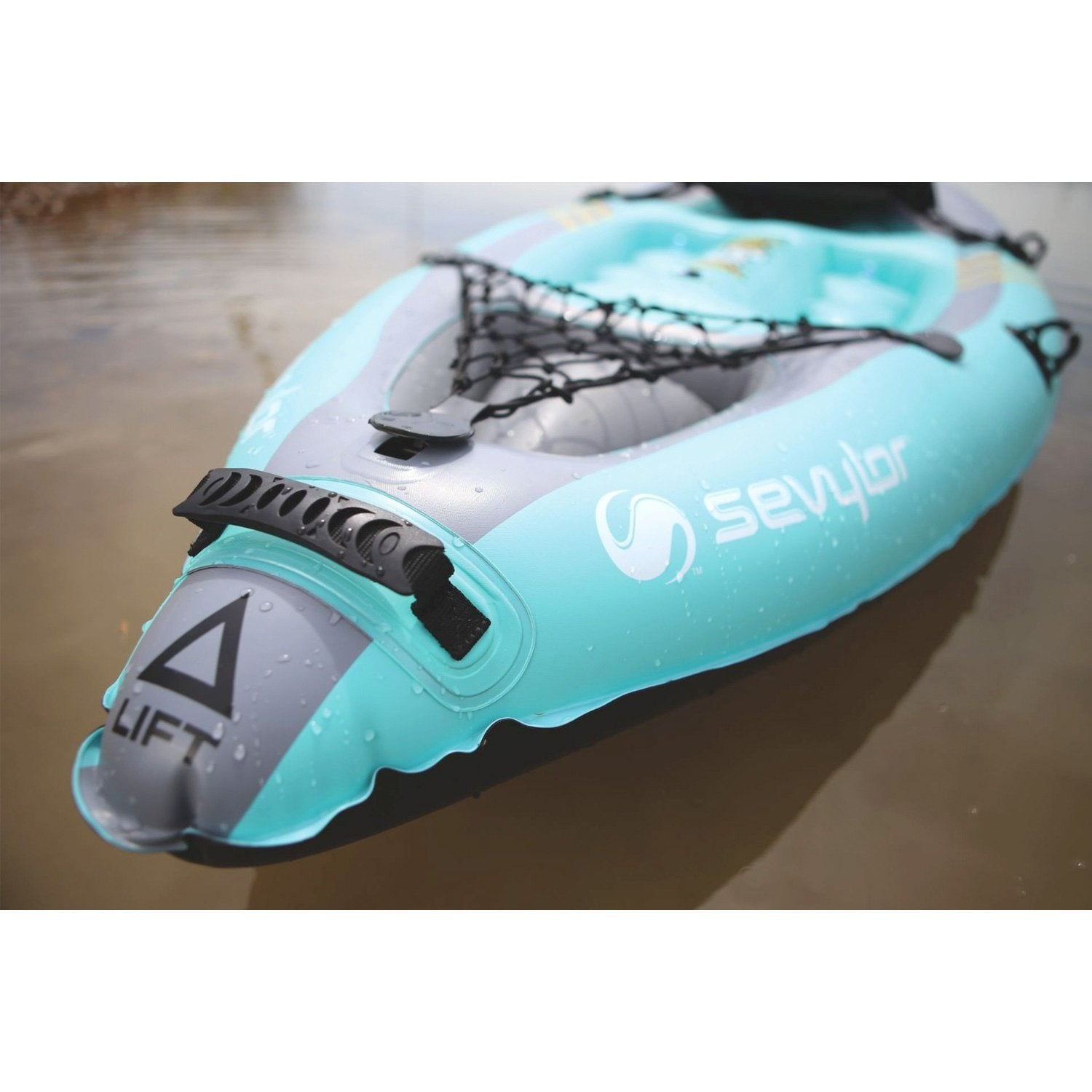 Quikpak™ K1 8'7" Solo Inflatable Kayak Inflatable Boats by Sevylor | campsifu