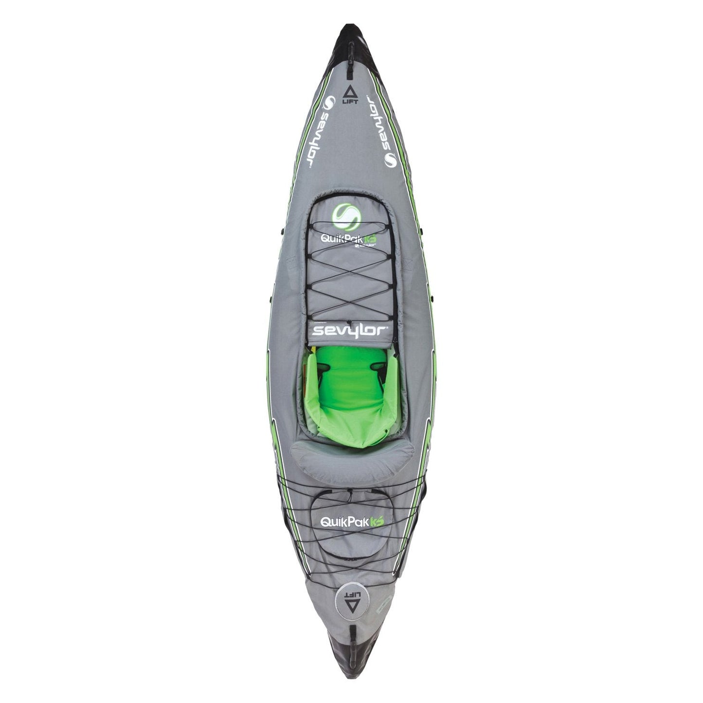 Quikpak™ K5 10' Solo Inflatable Kayak Inflatable Boats by Sevylor | campsifu