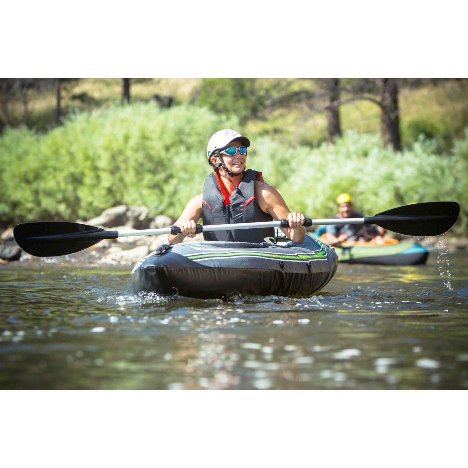 Quikpak™ K5 10' Solo Inflatable Kayak Inflatable Boats by Sevylor | campsifu