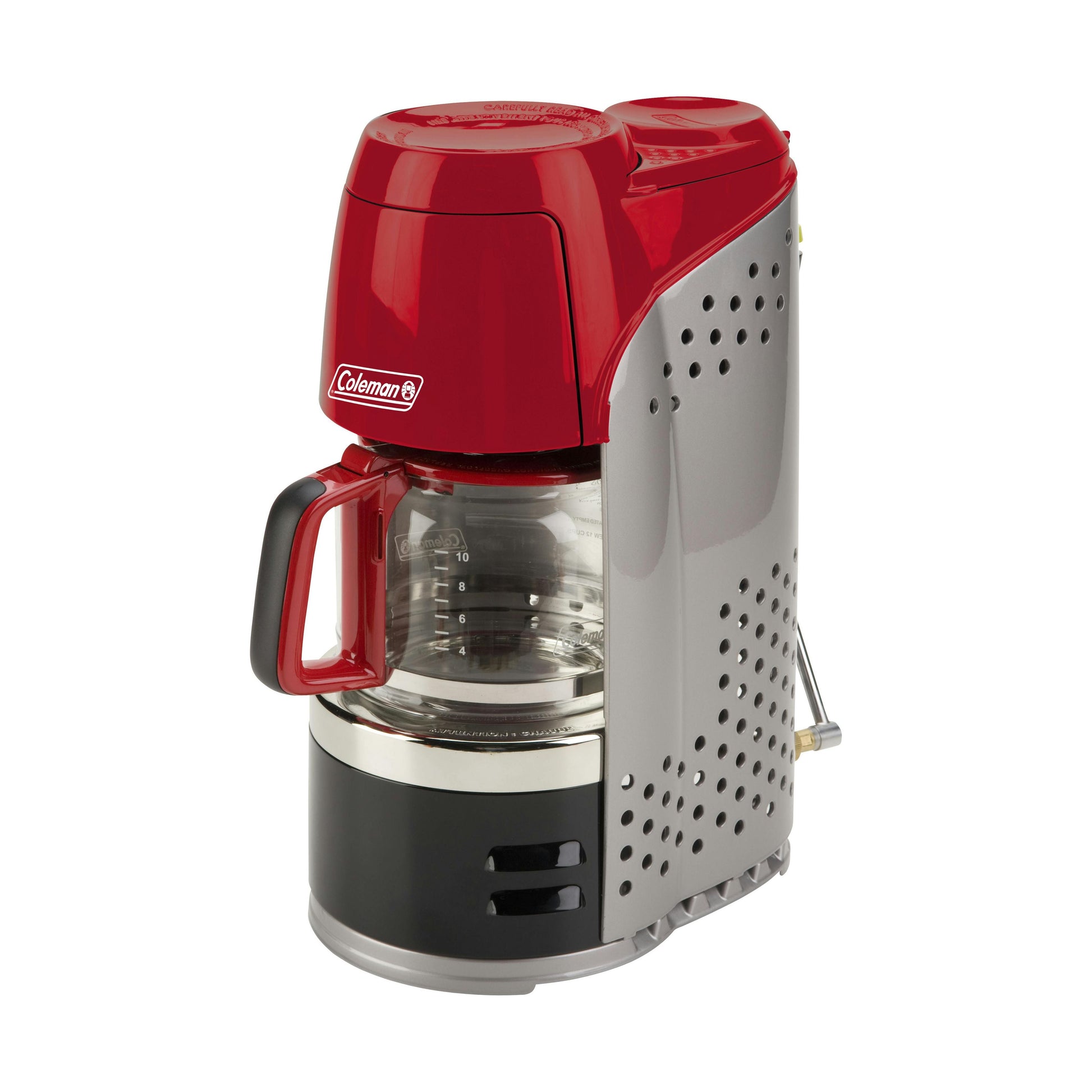 QuikPot™ Propane Coffeemaker, Red Stoves by Coleman | campsifu