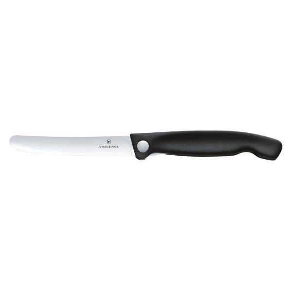 Swiss Classic Foldable Paring Knife Black boatyardmalaysia