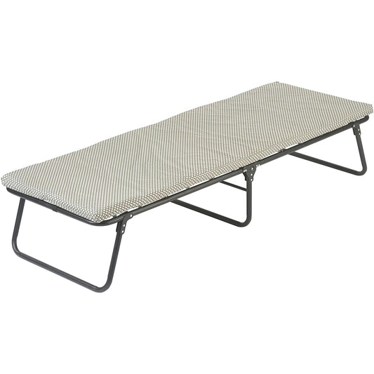 Ridgeline™ III Camping Cot with Foam Sleeping Pad, White/Grey Cots by Coleman | campsifu