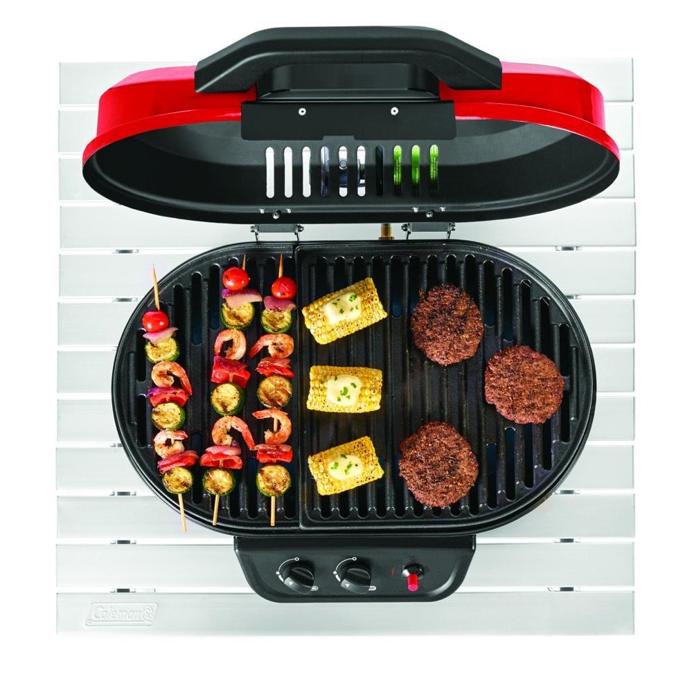 RoadTrip® 225 Portable Tabletop Propane Grill, Red Grills by Coleman | campsifu