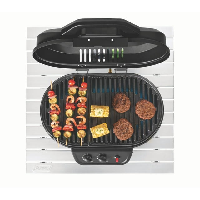 RoadTrip® 225 Tabletop 2 Burner Propane Gas Grill, Black Grills by Coleman | campsifu