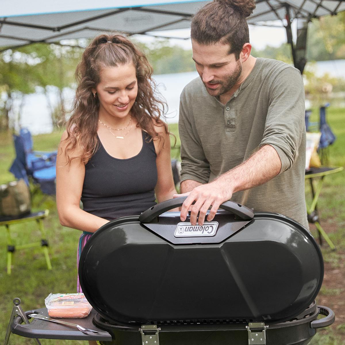 RoadTrip® X-Cursion 2 Burner Propane Gas Portable Grill, Black Grills by Coleman | campsifu