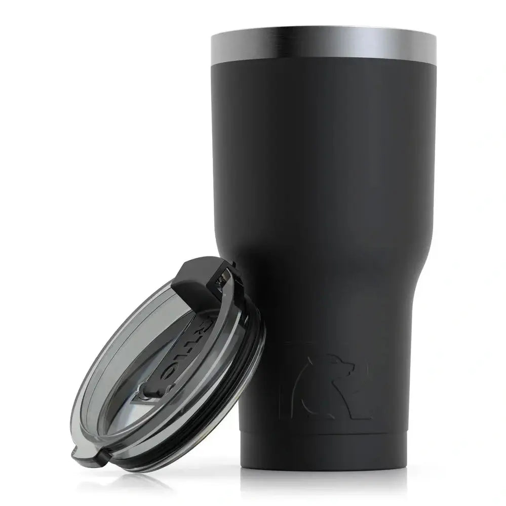 RTIC Tumbler 20oz Black Matte Tumblers by RTIC | campsifu