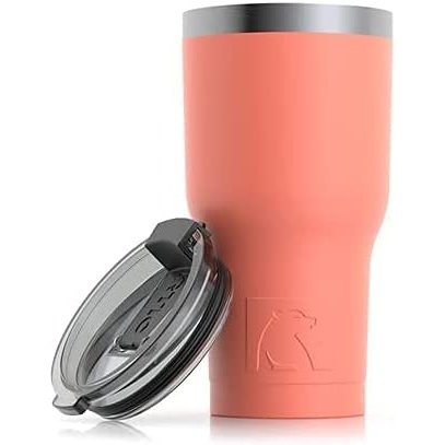 RTIC Tumbler 20oz Coral Tumblers by RTIC | campsifu