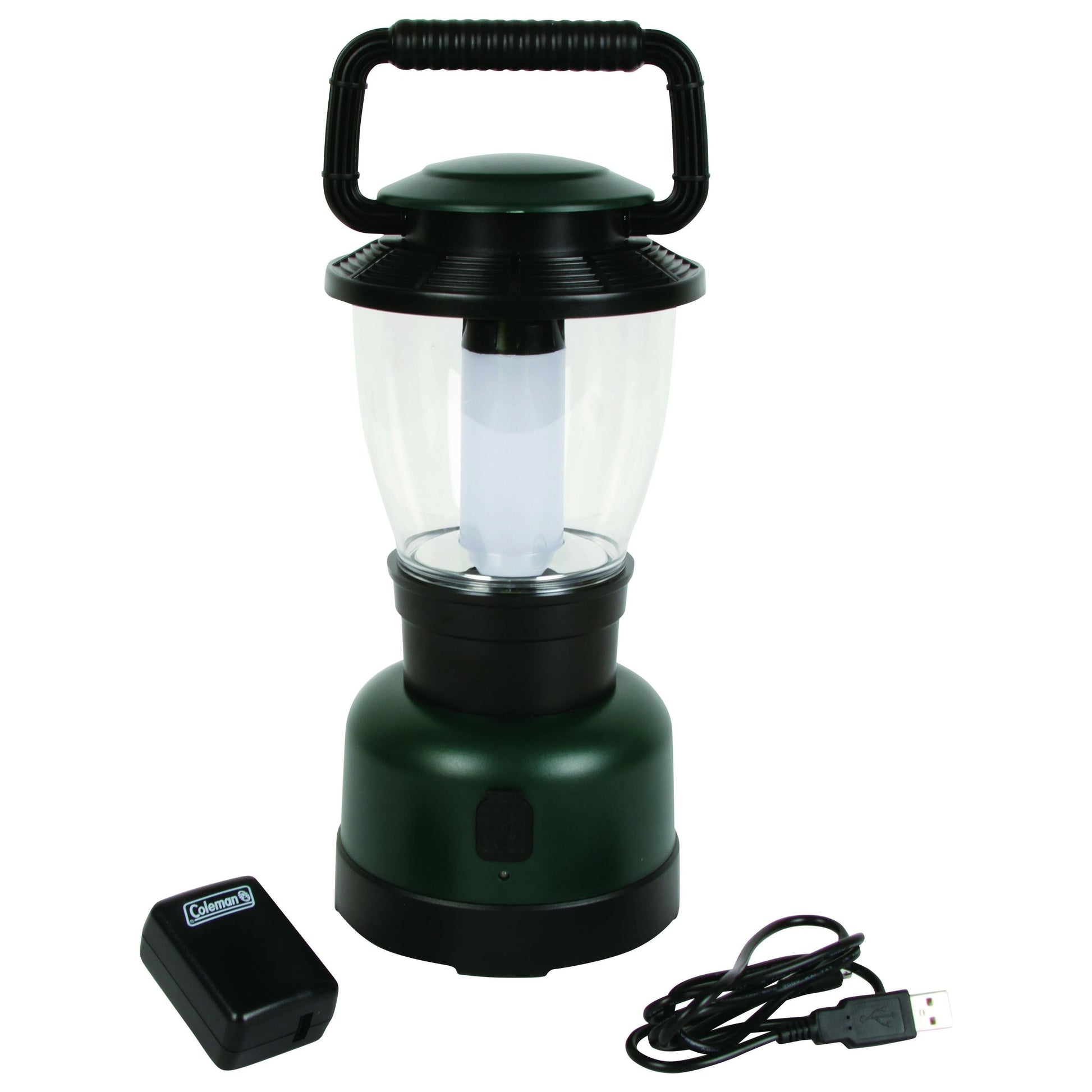 Rugged Rechargeable 400L LED Lantern, Green Lanterns by Coleman | campsifu