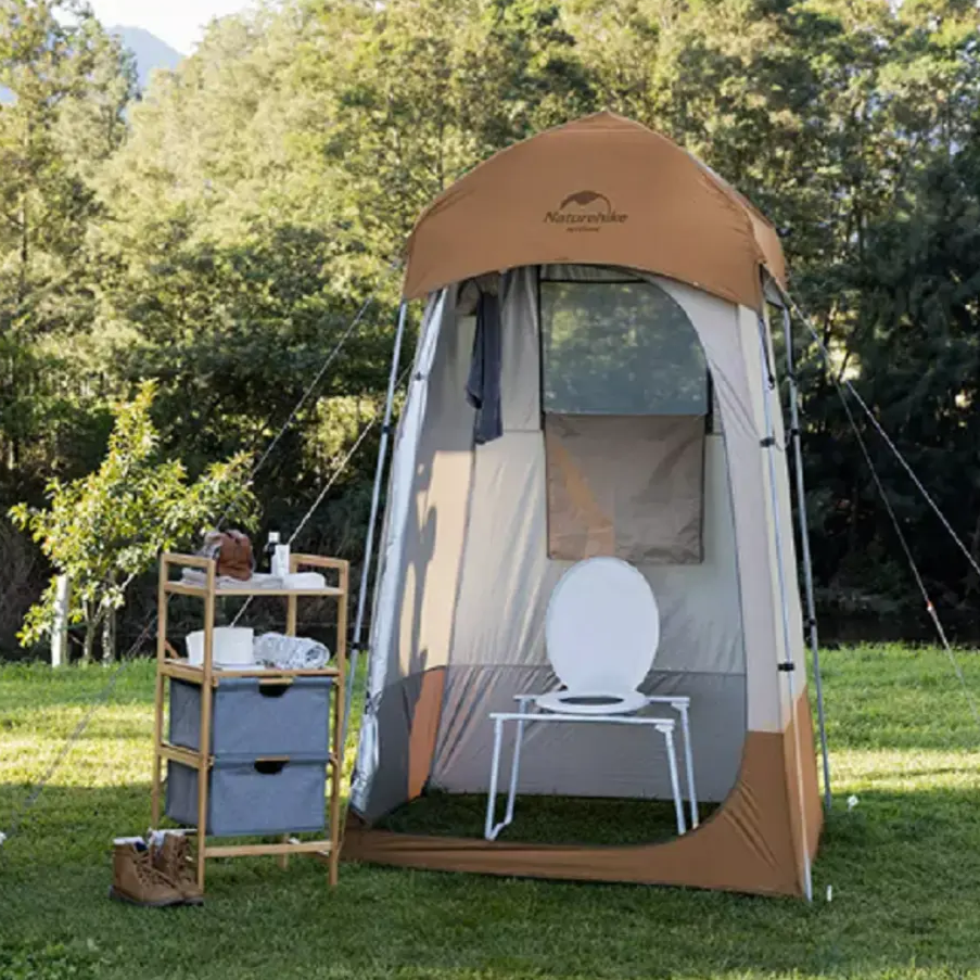 Shower Changing Tent Brown Tents by Naturehike | campsifu