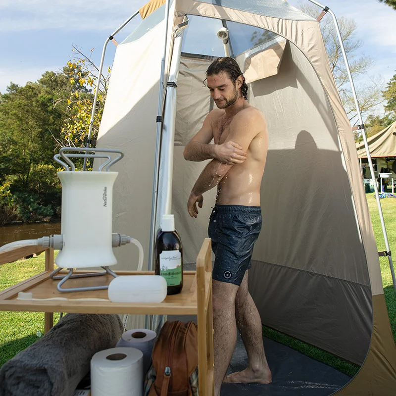 Shower Changing Tent Brown Tents by Naturehike | campsifu