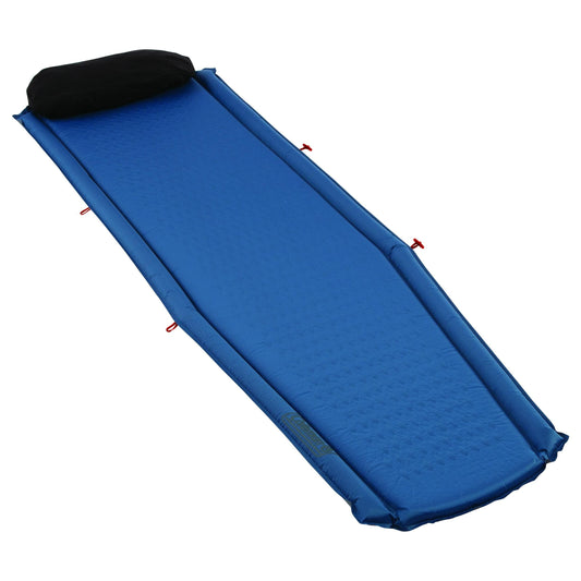 Silverton™ Self-Inflating Sleeping Pad, Blue Sleeping Bags by Coleman | campsifu