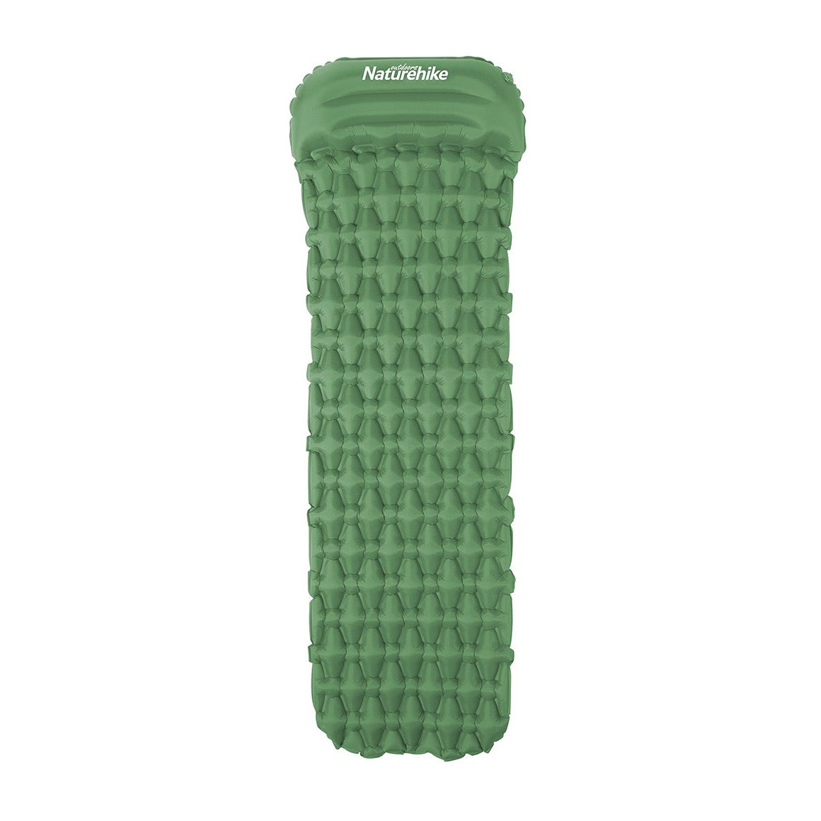 Single Sleeping Pad with Pillow Army Green Without Inflatable Bag Sleeping Pads by Naturehike | campsifu