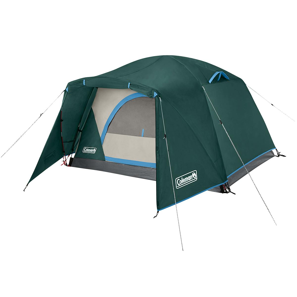 Skydome™ 2-Person Camping Tent with Full-Fly Vestibule, Evergreen Tents by Coleman | campsifu