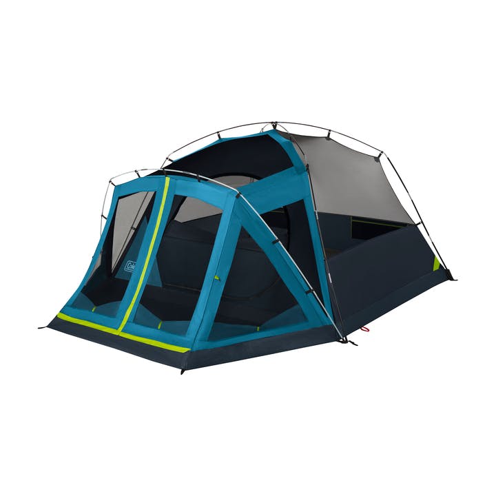 Skydome™ 4-Person Screen Room Camping Tent with Dark Room™ Technology Tents by Coleman | campsifu