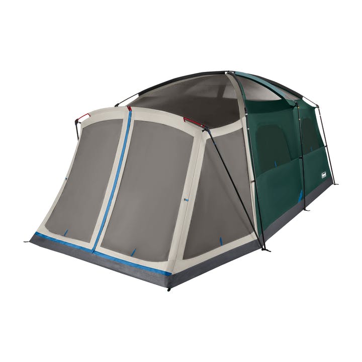 Skylodge™ 12-Person Camping Tent With Screen Room, Evergreen Tents by Coleman | campsifu