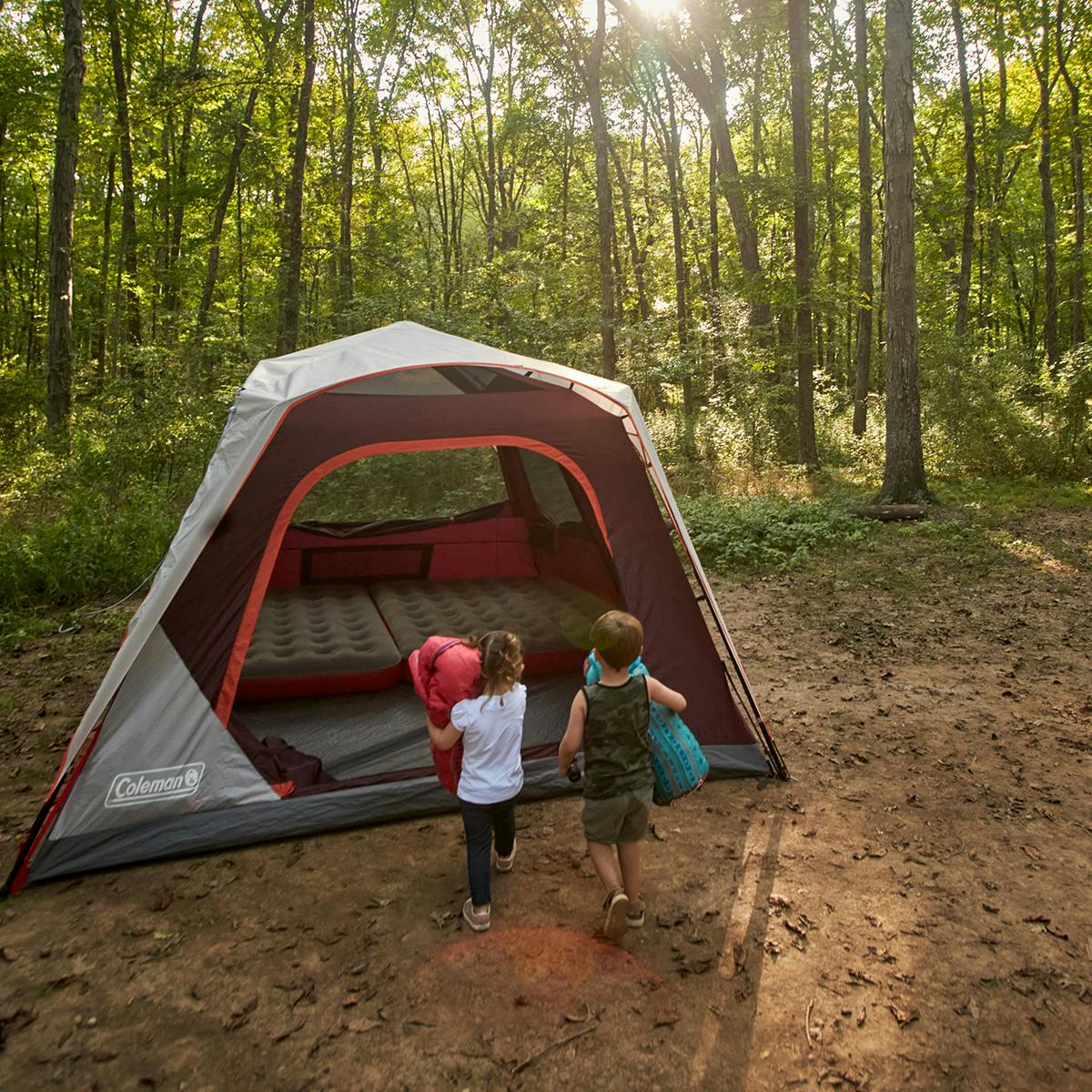 Skylodge™ 8-Person Instant Camping Tent, Blackberry Tents by Coleman | campsifu