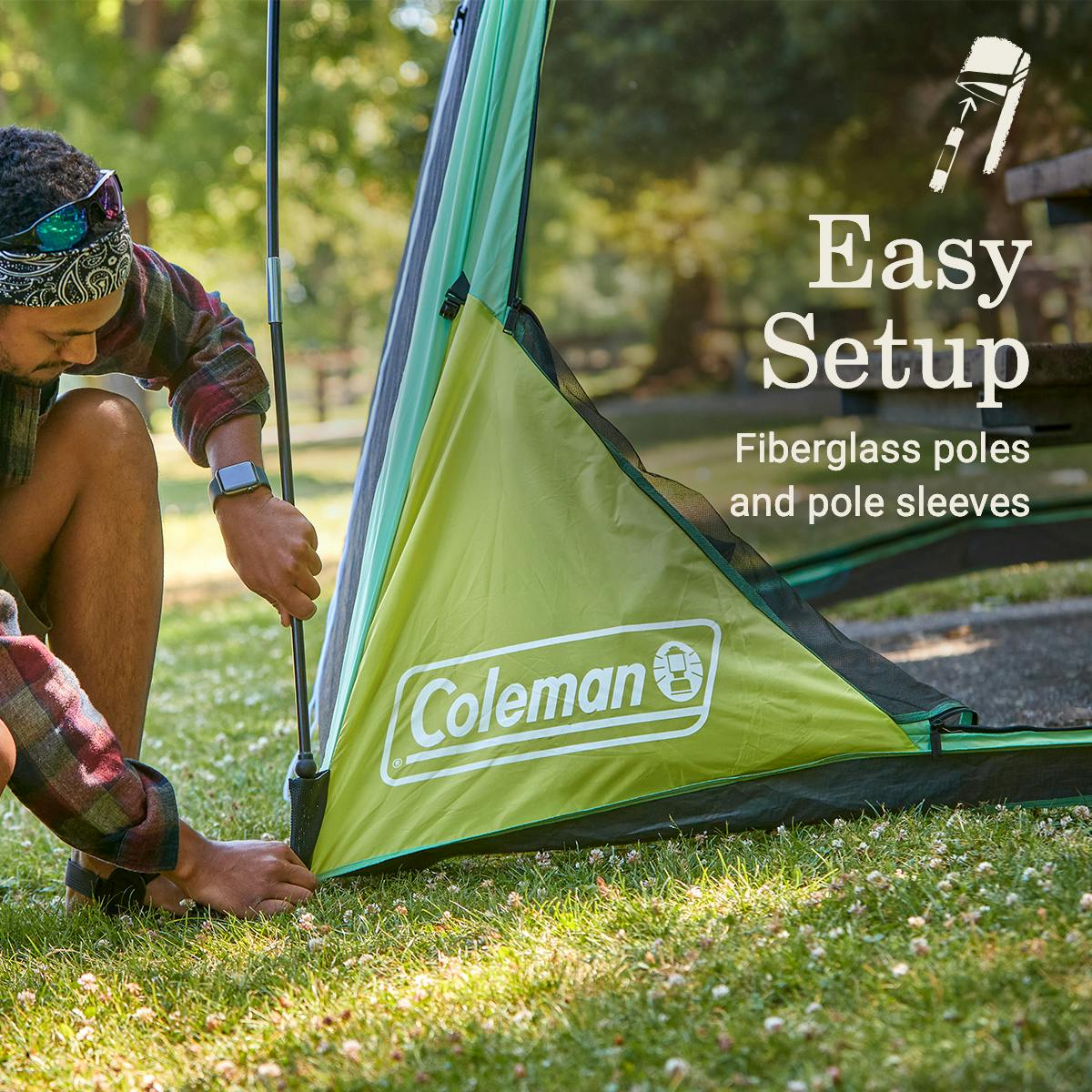 Skyshade™ 10 x 10 Screen Dome Canopy, Moss Shelters by Coleman | campsifu