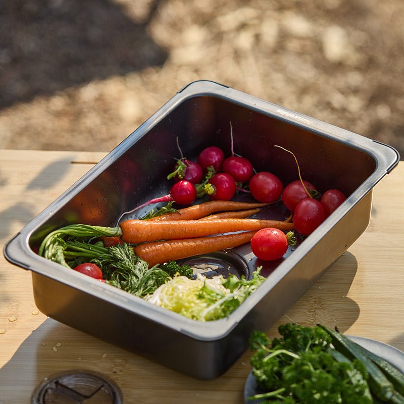 Stainless Steel 6L Countertop Basin Surfaces by Naturehike | campsifu