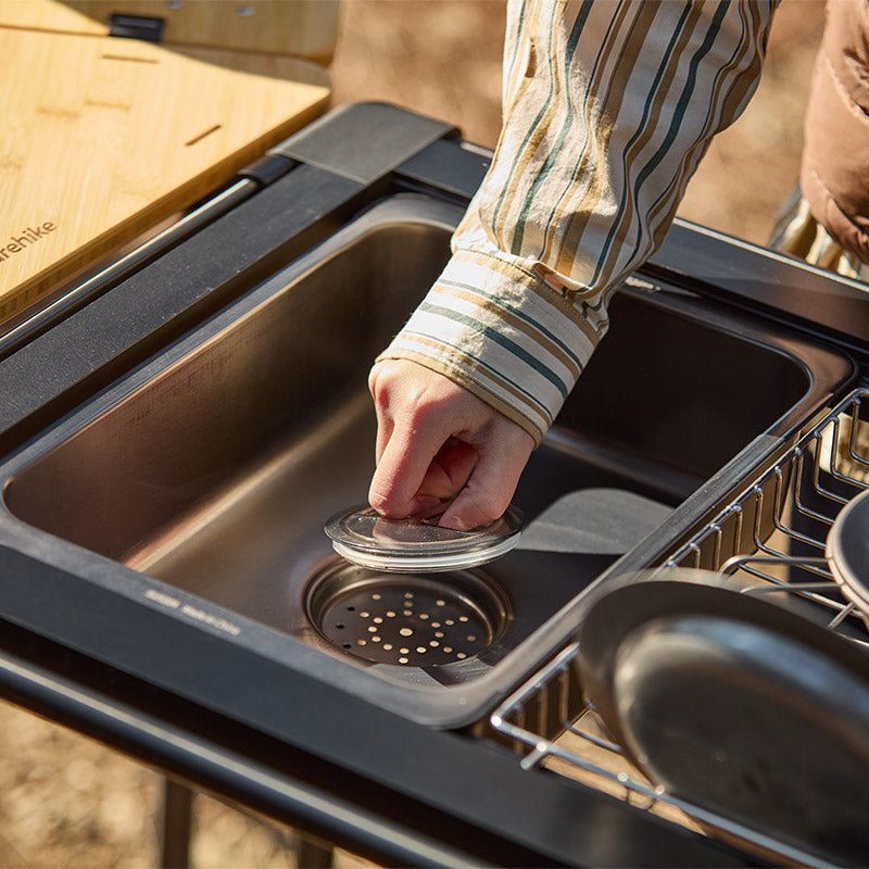 Stainless Steel 6L Countertop Basin Surfaces by Naturehike | campsifu