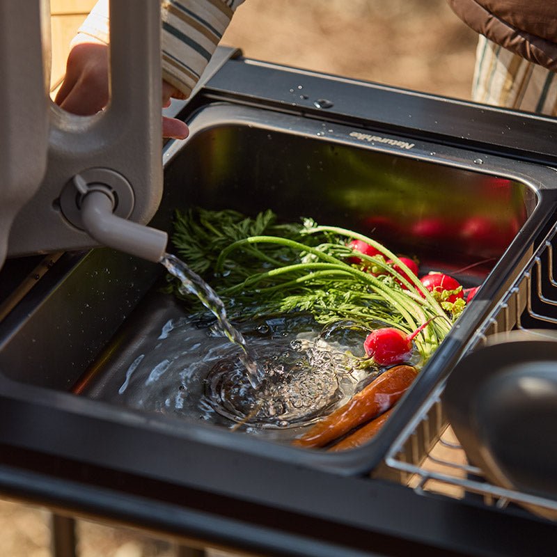 Stainless Steel 6L Countertop Basin Surfaces by Naturehike | campsifu