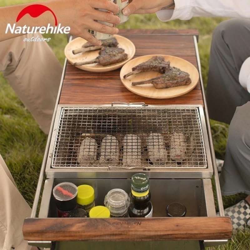 Stainless Steel Folding Grill Grills by Naturehike | campsifu