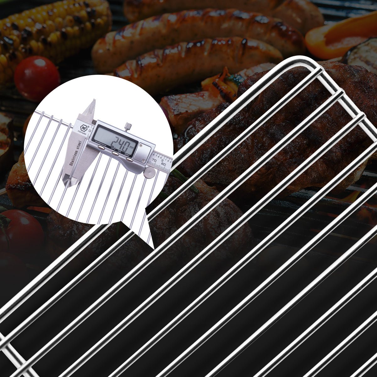 Stainless Steel Folding Grill Grills by Naturehike | campsifu