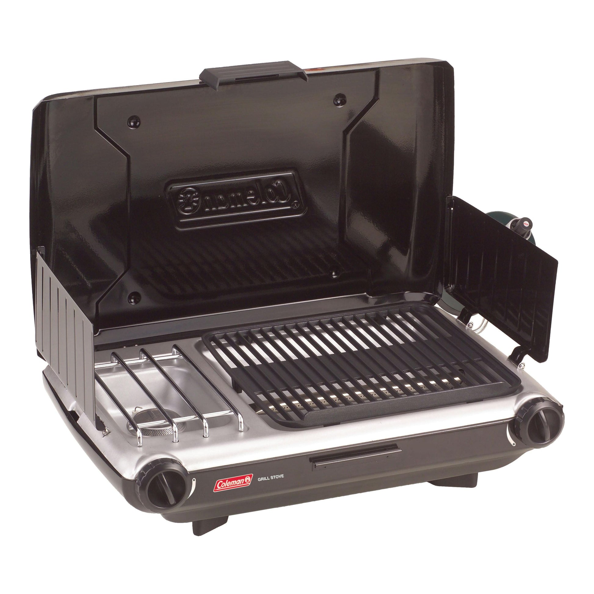 Tabletop Propane Gas Camping Grill/Stove, 2-Burner, Black Stoves by Coleman | campsifu