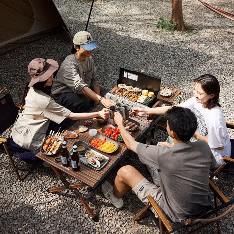 Tabletop Travel BBQ Grill Grills by Naturehike | campsifu