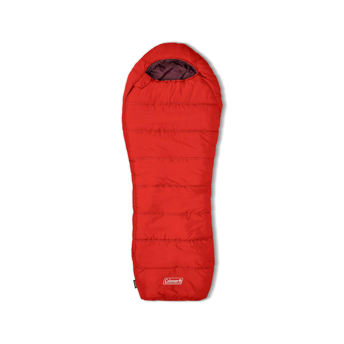 Tidelands™ 40° Mummy Sleeping Bag, Red Sleeping Bags by Coleman | campsifu