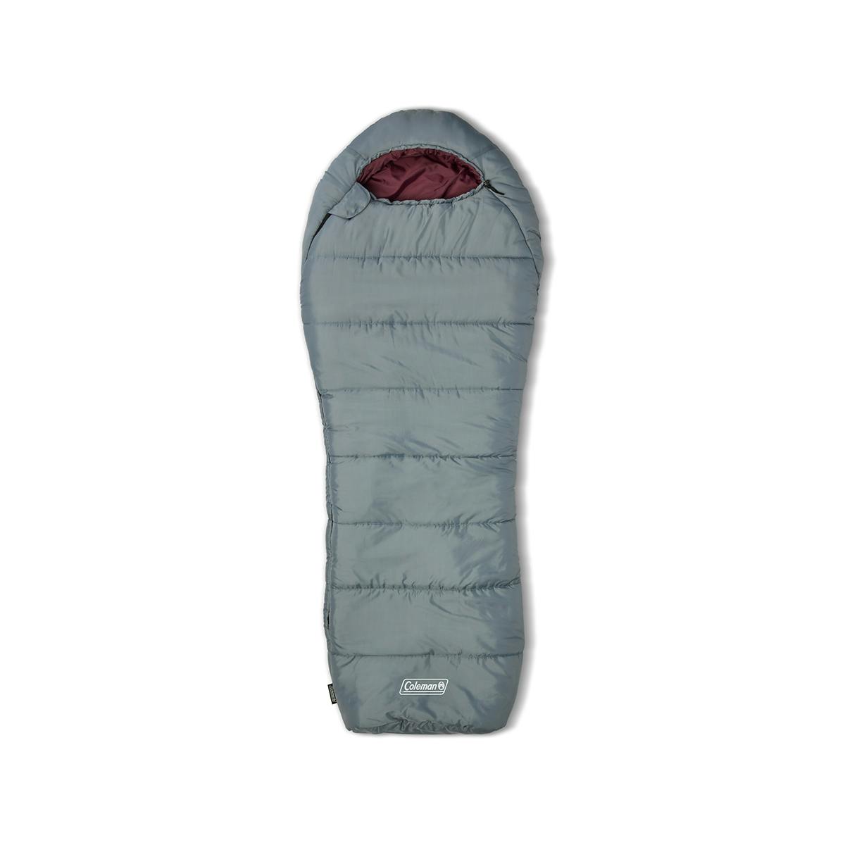 Tidelands™ 50° Mummy Sleeping Bag, Grey Sleeping Bags by Coleman | campsifu