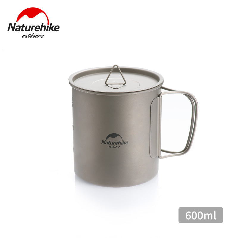 Titanium Cup 600ml Cups by Naturehike | campsifu