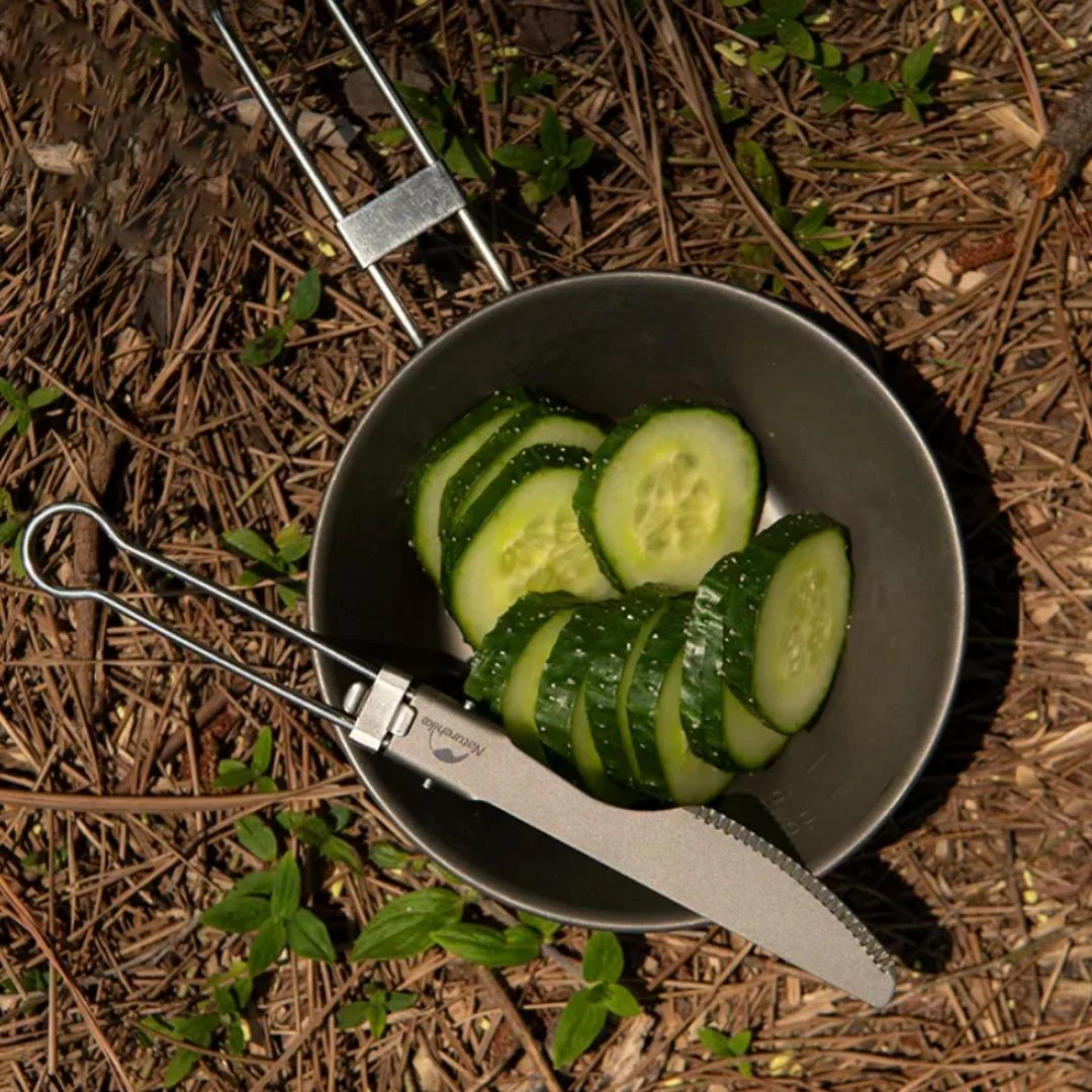 Titanium Outdoor Travel Folding Tableware Utensils by Naturehike | campsifu