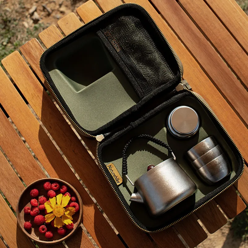 Titanium Tea Set Coffee & Tea by Naturehike | campsifu