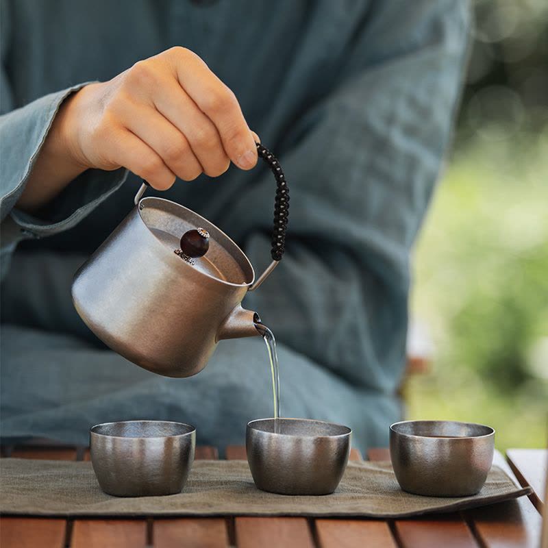 Titanium Tea Set Coffee & Tea by Naturehike | campsifu