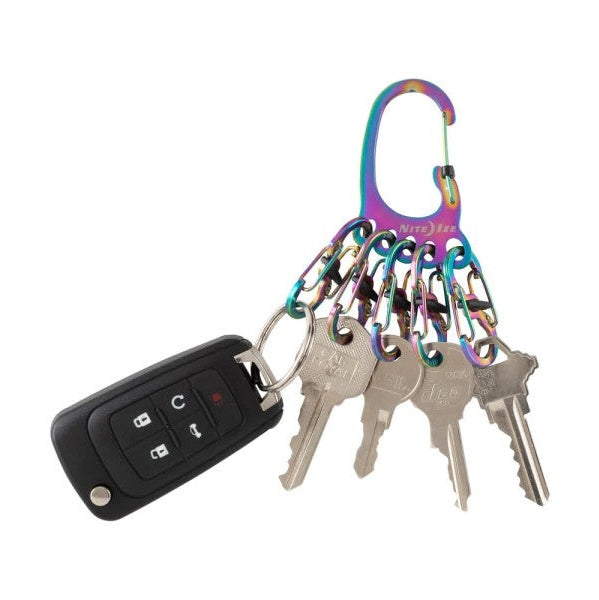 NITE IZE BIGFOOT LOCKER KEYRACK SS SPECTRUM KLKBF-07-R3 boatyardmalaysia