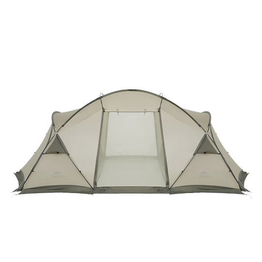 Two Bedroom 4-Person Tent Grey Tents by Naturehike | campsifu