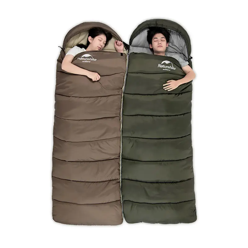 U Series Envelope Sleeping Bag with Hood Sleeping Bags by Naturehike | campsifu